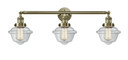 Bathroom Fixtures Three Lights by Innovations ( 405 | 205-AB-G532 Franklin Restoration ) 