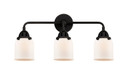 Bathroom Fixtures Three Lights by Innovations ( 405 | 288-3W-BK-G51-LED Nouveau 2 ) 