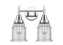Bathroom Fixtures Two Lights by Innovations ( 405 | 447-2W-PC-G184-LED Caden ) 