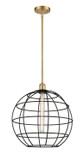 Pendants Open Frame by Innovations ( 405 | 516-1S-SG-CE-16-BK Ballston ) 