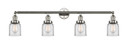 Bathroom Fixtures Four Lights by Innovations ( 405 | 215-PN-G52 Franklin Restoration ) 