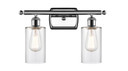 Bathroom Fixtures Two Lights by Innovations ( 405 | 516-2W-PC-G802 Ballston ) 