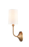 Sconces Single Candle by Innovations ( 405 | 372-1W-BB-S1-LED Giselle ) 