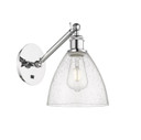 Sconces Single Glass by Innovations ( 405 | 317-1W-PC-GBD-754-LED Ballston ) 