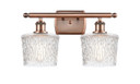 Bathroom Fixtures Two Lights by Innovations ( 405 | 516-2W-AC-G402-LED Ballston ) 