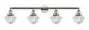 Bathroom Fixtures Four Lights by Innovations ( 405 | 215-PN-G532-LED Franklin Restoration ) 