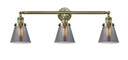 Bathroom Fixtures Three Lights by Innovations ( 405 | 205-AB-G63 Franklin Restoration ) 