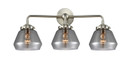 Bathroom Fixtures Three Lights by Innovations ( 405 | 284-3W-SN-G173-LED Nouveau ) 