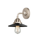 Sconces Metal by Innovations ( 405 | 288-1W-SN-M6-BK Nouveau 2 ) 