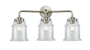 Bathroom Fixtures Three Lights by Innovations ( 405 | 284-3W-SN-G182 Nouveau ) 