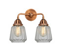 Bathroom Fixtures Two Lights by Innovations ( 405 | 288-2W-AC-G142 Nouveau 2 ) 