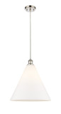 Pendants Glass Down by Innovations ( 405 | 516-1P-PN-GBC-161-LED Ballston ) 