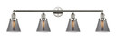 Bathroom Fixtures Four Lights by Innovations ( 405 | 215-PN-G63 Franklin Restoration ) 
