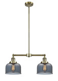 Mid. Chandeliers Glass Down by Innovations ( 405 | 209-AB-G73 Franklin Restoration ) 