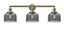 Bathroom Fixtures Three Lights by Innovations ( 405 | 205-AB-G73 Franklin Restoration ) 