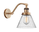 Sconces Single Glass by Innovations ( 405 | 515-1W-BB-G44-LED Franklin Restoration ) 