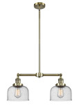 Mid. Chandeliers Glass Down by Innovations ( 405 | 209-AB-G74 Franklin Restoration ) 