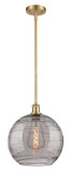 Mini Pendants Glass Down by Innovations ( 405 | 516-1S-SG-G1213-12SM Ballston ) 
