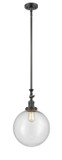 Mini Pendants Glass Down by Innovations ( 405 | 206-OB-G204-12-LED Franklin Restoration ) 