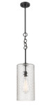 Mini Pendants Glass Down by Innovations ( 405 | 380-1S-BK-G380-8CL Wexford ) 