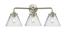 Bathroom Fixtures Three Lights by Innovations ( 405 | 284-3W-SN-G42-LED Nouveau ) 