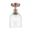 Semi-Flush Mts. Glass Down by Innovations ( 405 | 516-1C-AC-G558-6CL Ballston ) 