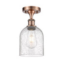 Semi-Flush Mts. Glass Down by Innovations ( 405 | 516-1C-AC-G558-6SDY Ballston ) 