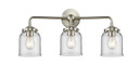 Bathroom Fixtures Three Lights by Innovations ( 405 | 284-3W-SN-G52-LED Nouveau ) 