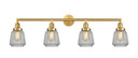 Bathroom Fixtures Four Lights by Innovations ( 405 | 215-SG-G142-LED Franklin Restoration ) 