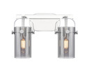 Bathroom Fixtures Two Lights by Innovations ( 405 | 423-2W-PC-G423-7SM Downtown Urban ) 