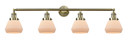 Bathroom Fixtures Four Lights by Innovations ( 405 | 215-AB-G171-LED Franklin Restoration ) 