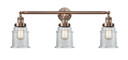 Bathroom Fixtures Three Lights by Innovations ( 405 | 205-AC-G182 Franklin Restoration ) 