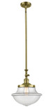 Mini Pendants Glass Down by Innovations ( 405 | 206-AB-G542-LED Franklin Restoration ) 