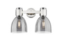 Bathroom Fixtures Two Lights by Innovations ( 405 | 464-2W-PN-G464D-7SM Downtown Urban ) 