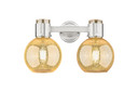 Bathroom Fixtures Two Lights by Innovations ( 405 | 464-2W-SN-G464B-7ME Downtown Urban ) 