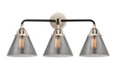 Bathroom Fixtures Three Lights by Innovations ( 405 | 288-3W-BPN-G43-LED Nouveau 2 ) 