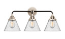 Bathroom Fixtures Three Lights by Innovations ( 405 | 288-3W-BPN-G44 Nouveau 2 ) 