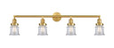 Bathroom Fixtures Four Lights by Innovations ( 405 | 215-SG-G182S Franklin Restoration ) 