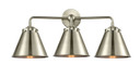 Bathroom Fixtures Three Lights by Innovations ( 405 | 284-3W-SN-M13-SN-LED Nouveau ) 