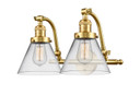 Bathroom Fixtures Two Lights by Innovations ( 405 | 515-2W-SG-G42 Franklin Restoration ) 
