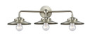 Bathroom Fixtures Three Lights by Innovations ( 405 | 284-3W-SN-M2-SN Nouveau ) 