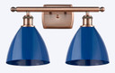Bathroom Fixtures Two Lights by Innovations ( 405 | 516-2W-AC-MBD-75-BL Ballston ) 