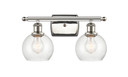 Bathroom Fixtures Two Lights by Innovations ( 405 | 516-2W-PN-G124-6 Ballston ) 