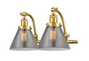 Bathroom Fixtures Two Lights by Innovations ( 405 | 515-2W-SG-G43 Franklin Restoration ) 