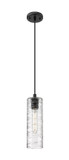 Mini Pendants Glass Down by Innovations ( 405 | 434-1P-BK-G434-12DE Downtown Urban ) 
