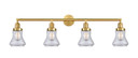 Bathroom Fixtures Four Lights by Innovations ( 405 | 215-SG-G192 Franklin Restoration ) 