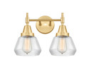 Bathroom Fixtures Two Lights by Innovations ( 405 | 447-2W-SG-G172-LED Caden ) 