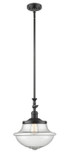 Pendants Glass Down by Innovations ( 405 | 206-OB-G544-LED Franklin Restoration ) 
