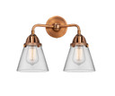 Bathroom Fixtures Two Lights by Innovations ( 405 | 288-2W-AC-G62 Nouveau 2 ) 