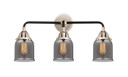 Bathroom Fixtures Three Lights by Innovations ( 405 | 288-3W-BPN-G53-LED Nouveau 2 ) 
